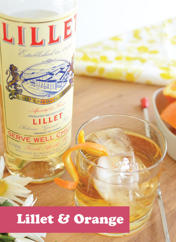 Lillet Blanc and Rosé cocktail recipe
