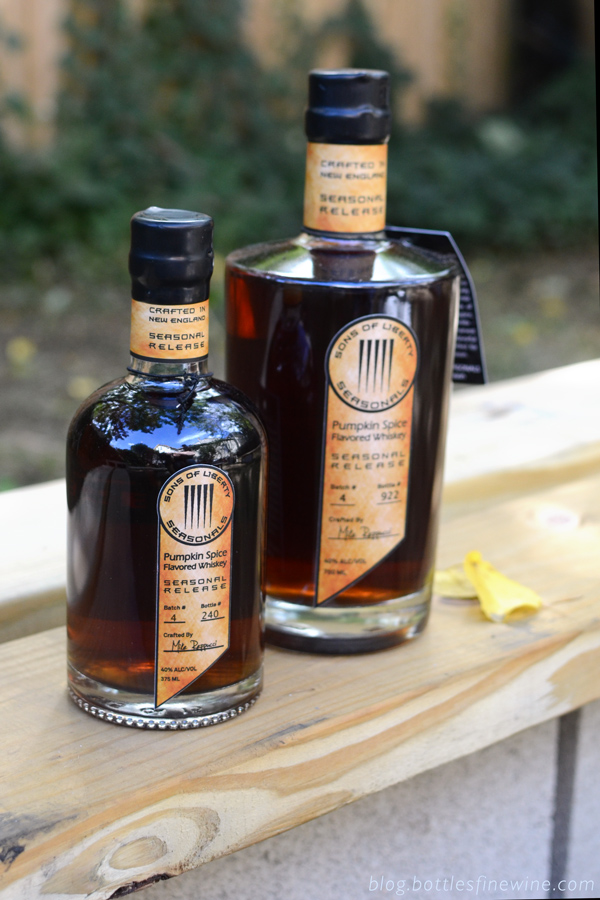 Pumpkin Spice Whiskey by Sons of Liberty Spirits Distillery