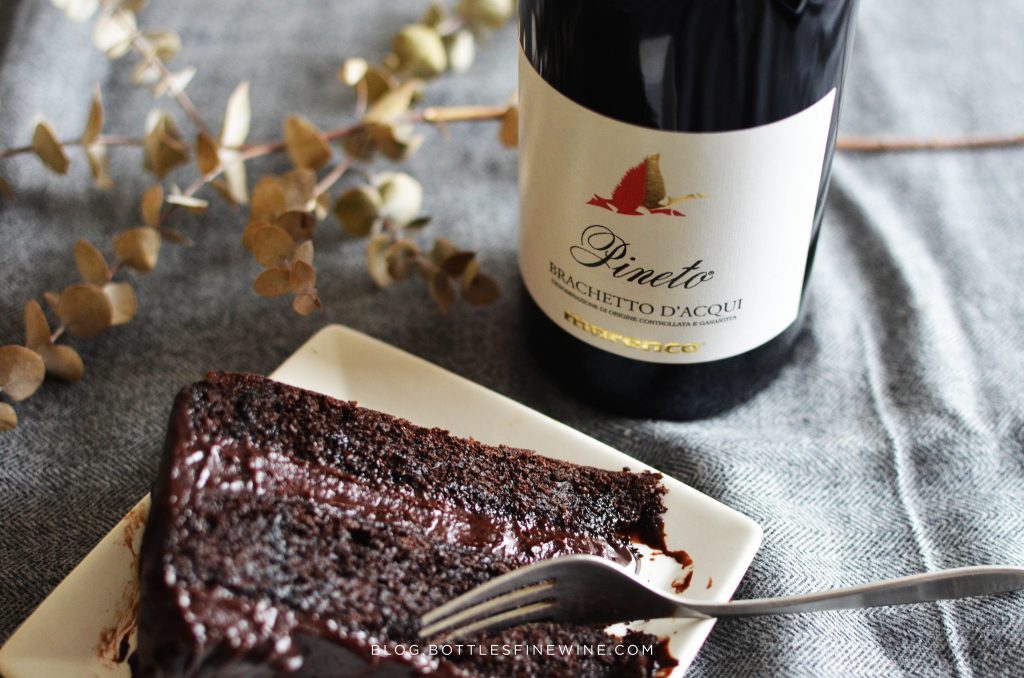 chocolatecake_wine